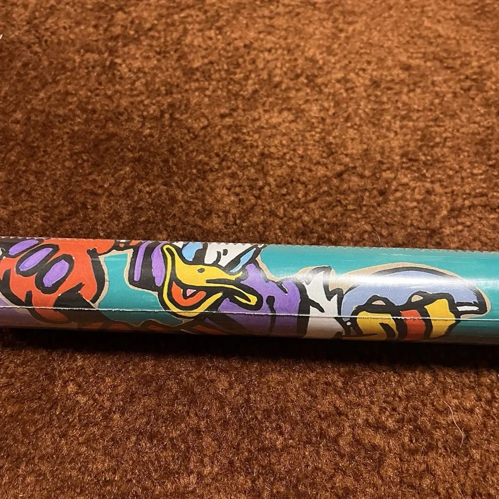 Vintage 1998 Mickey Mouse 70th Anniversary Wrapping Paper NOS Sealed 15 Sq Ft